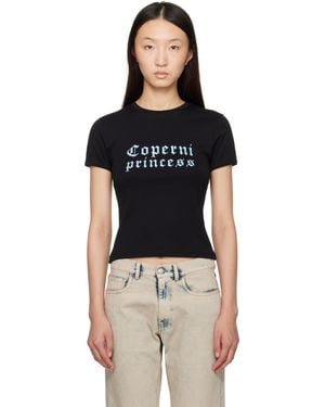 COPERNI 売れ筋商品|||コペルニ Tシャツ トップス レディース T-shirts Blue Coperni(コペルニ)のレディース Tシャツ・カットソー 人気