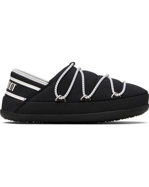 Moon Boot Icon Slipper Loafers - Black