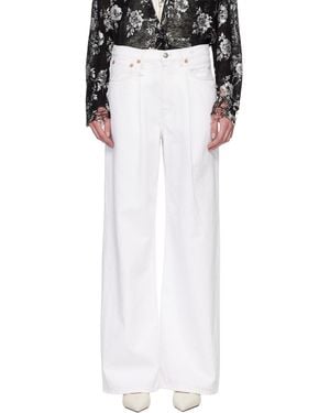 R13 Ssense Exclusive Baggy Damon Jeans - Black