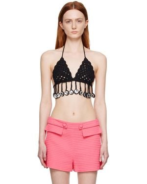 Moschino Crochet Camisole - Pink