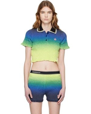 CASABLANCA Short Sleeve Polo - Multicolour