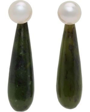 Sophie Buhai Small Angelyne Earrings - Green