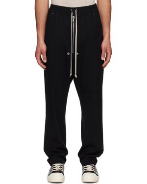 Rick Owens ブラック Hollywood Bela トラウザーズ