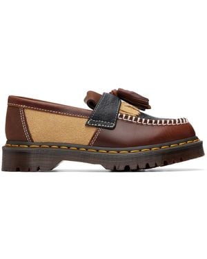 Dr. Martens Adrian Pwrk Tassel Loafers - Brown