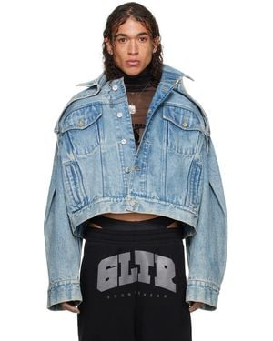 Jean Paul Gaultier Shayne Oliver Edition Denim Jacket - Blue