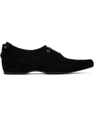 Adererror Velvet Oxfords - Black