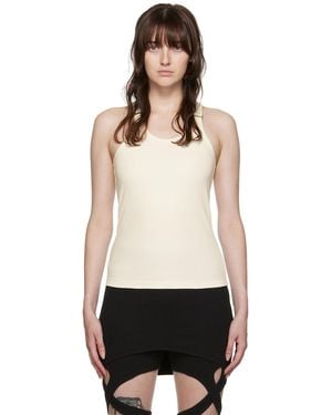 Dion Lee E-Hook Tank Top - Black