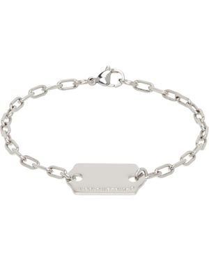 In Gold We Trust Ssense Exclusive Price Tag Bracelet - Black