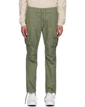 John Elliott グリーン リラックス カーゴパンツ