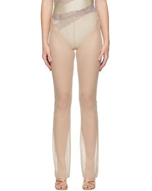 Vaillant Ssense Exclusive Trousers - Natural