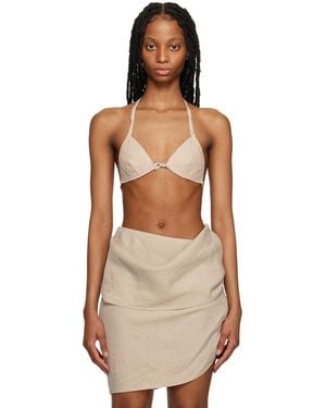 Subtle Le Nguyen Seashell Bralette - Black