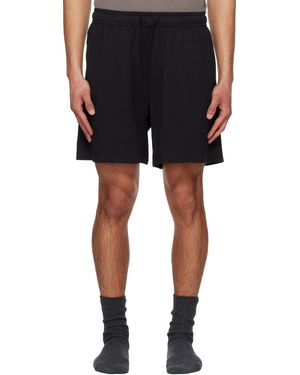 Skims Jersey Lounge Relaxed Shorts - Blue