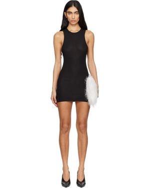 Wardrobe NYC ブラック Racer Tunic ミニワンピース