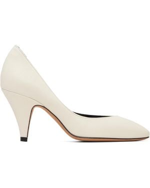 Jude Haze Pump Heels - White