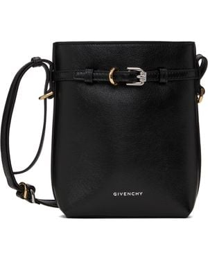 Givenchy Sac Pour Téléphone Noir À Ferrures Voyou