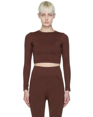 Prism Polyamide Long Sleeve T-Shirt - Red