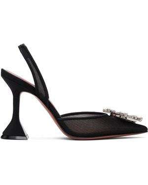 AMINA MUADDI Begum Sling 95 Heels - Black