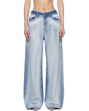 DIESEL Low Waist 1996 D-Sire Relaxed Jeans - Blue