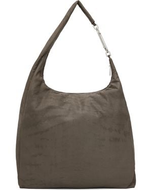 Rick Owens グレー Hollywood Gemini バッグ - ブラウン