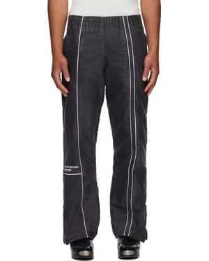 Enfants Riches Deprimes Panelled Track Trousers - Black
