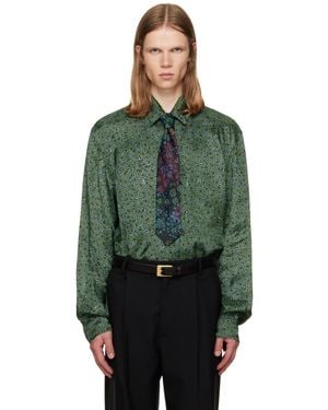 Dries Van Noten Floral Shirt - Green