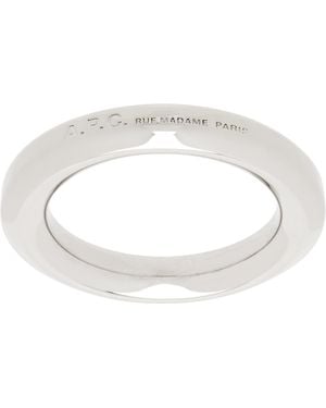A.P.C. Angle Ring - White