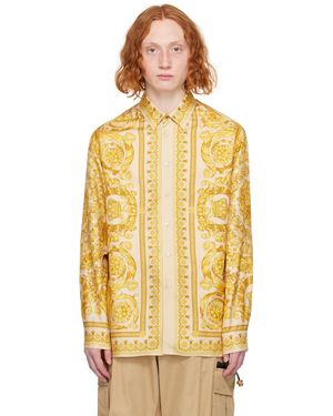 Versace & バロッコ シャツ - イエロー