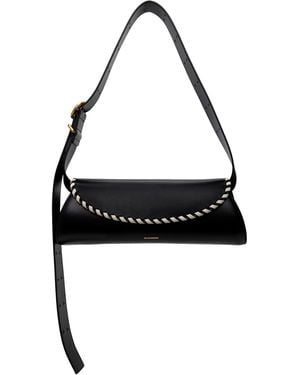 Jil Sander Cannolo Small Bag - Black