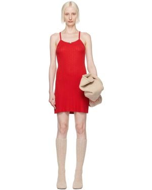 Caro Editions Caro Slip Dress - Red