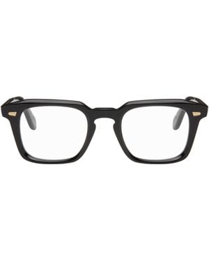 Cutler and Gross ブラック 1416 スクエア メガネ