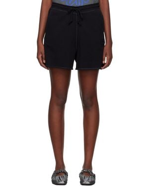 Ganni Black Isoli Shorts
