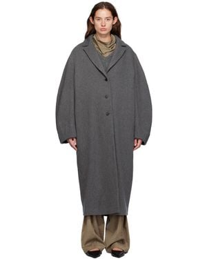 LE17SEPTEMBRE ネイビー カウルネック ロングコート ブルー | Lyst