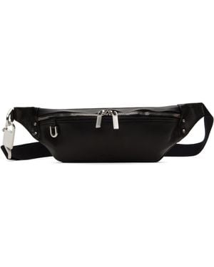Rick Owens ブラック Hollywood Geo バムバッグ ポーチ