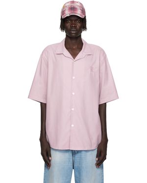 Acne Studios ピンク ボタンアップシャツ - マルチカラー