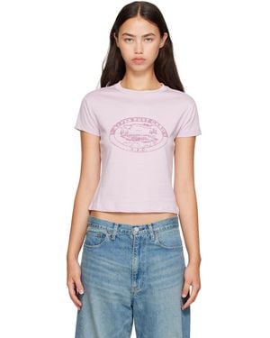 A.P.C. Vintage Camping Logo T-Shirt - Blue