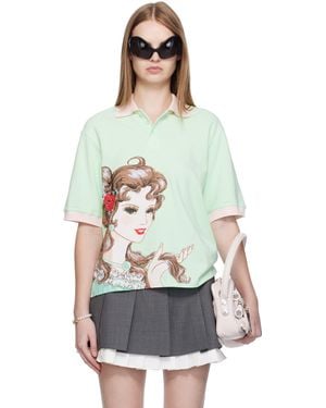 Ashley Williams Polo Lady Vert - Multicolore