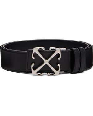 Off-White c/o Virgil Abloh Arrow Rv 35Mm Quote Belt - Black