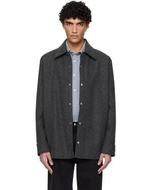 A.P.C. Snap Closure Jacket - Black