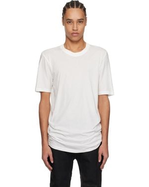 Boris Bidjan Saberi 11 Ts5 T-Shirt - White