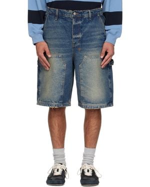 Ksubi Maxx Operator Rodeo Shorts - Blue