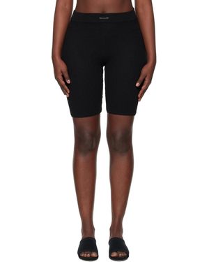 Fear Of God Holiday Waffle Biker Shorts - Black