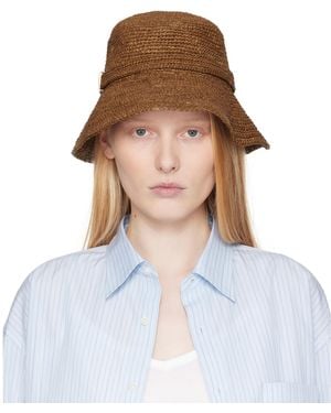 Rag & Bone Lela Rollable Bucket Hat - Brown