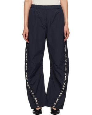 Sea Mille Track Pants - Blue