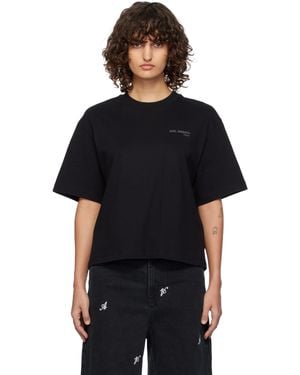 Axel Arigato ブラック Float オーバーサイズ Tシャツ