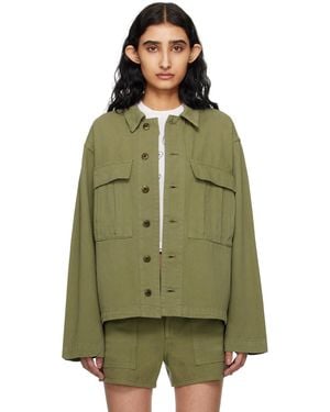 RE/DONE Khaki Field Jacket - Green