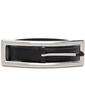 Mugler Rectangle Buckle Belt - Black