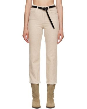 Isabel Marant Off- Ruthie Trousers - Natural