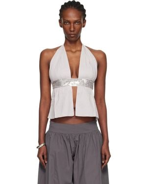 GIMAGUAS Taupe Infinito Top - Black