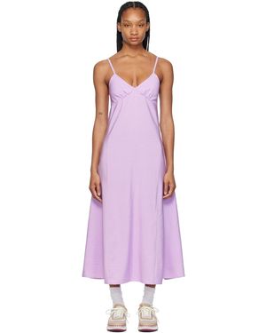 Maison Kitsuné Strap Maxi Dress - Multicolour