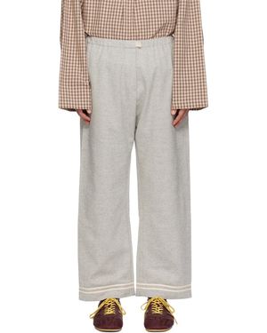 SC103 Banner Trousers - White